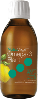 NutraVege Omega-3 Plant - Zesty Lemon (200 mL)