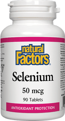 ناتشورال فاكتورز، شيلات السيلينيوم، 50 ميكروجرام، 90 قرصًا