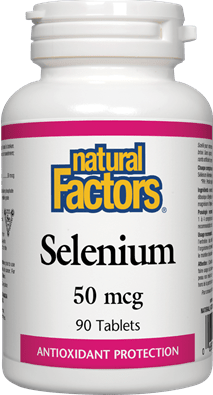 Natural Factors Selenium Chelate 50 mcg 90 Tablets