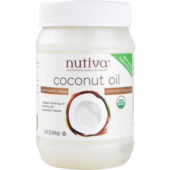 Nutiva 유기농 버진 코코넛 오일 444 ml