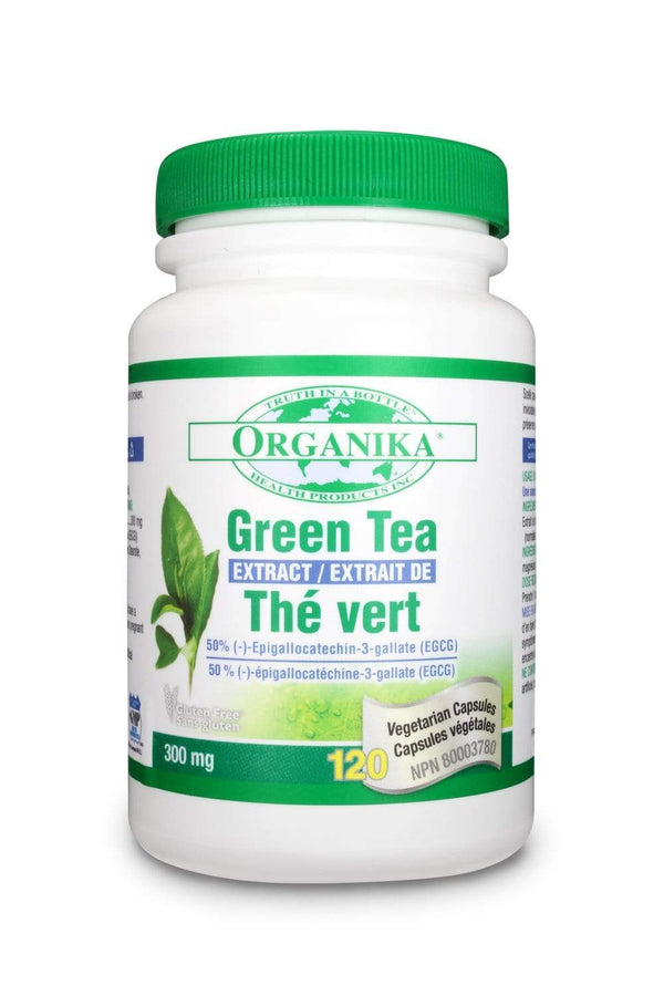 Organika GREEN TEA EXTRACT 300MG 120 Capsules