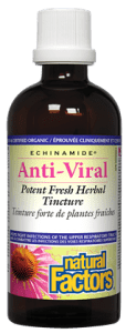 صبغة عشبية منعشة قوية مضادة للفيروسات من ناتشورال فاكتورز 50 مل