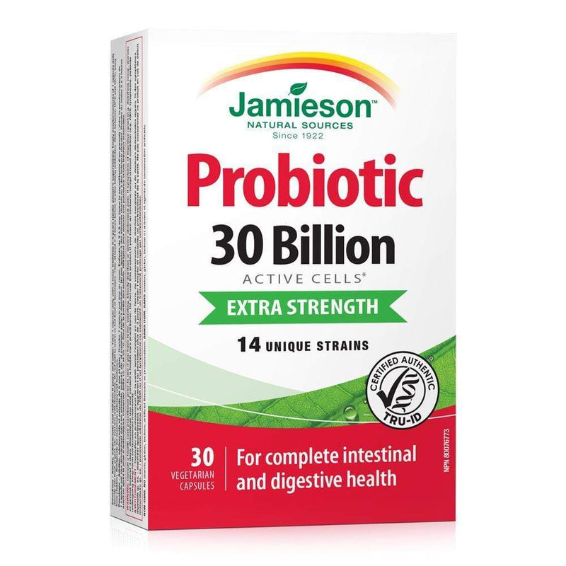 Jamieson Probiotic 30 Billion Extra Strength Capsules