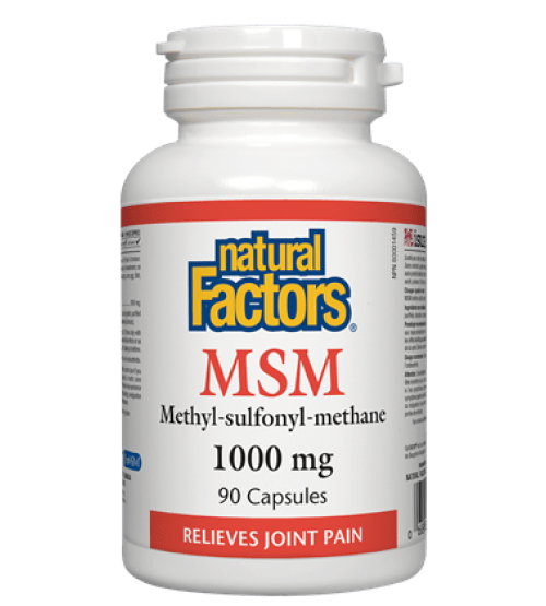 내추럴 팩터스 MSM 1000mg 90캡슐