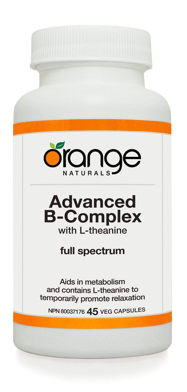 Orange Naturals Advanced B-Complex with L-theanine