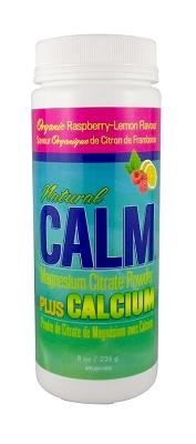 Peter Gillham's Natural Vitality Natural Calm plus Calcium - Organic Raspberry-Lemon Flavour