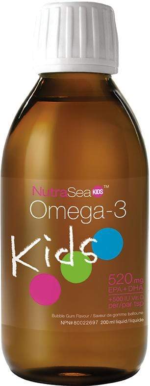 NutraSea Omega-3 Kids - Bubble Gum (200 mL)