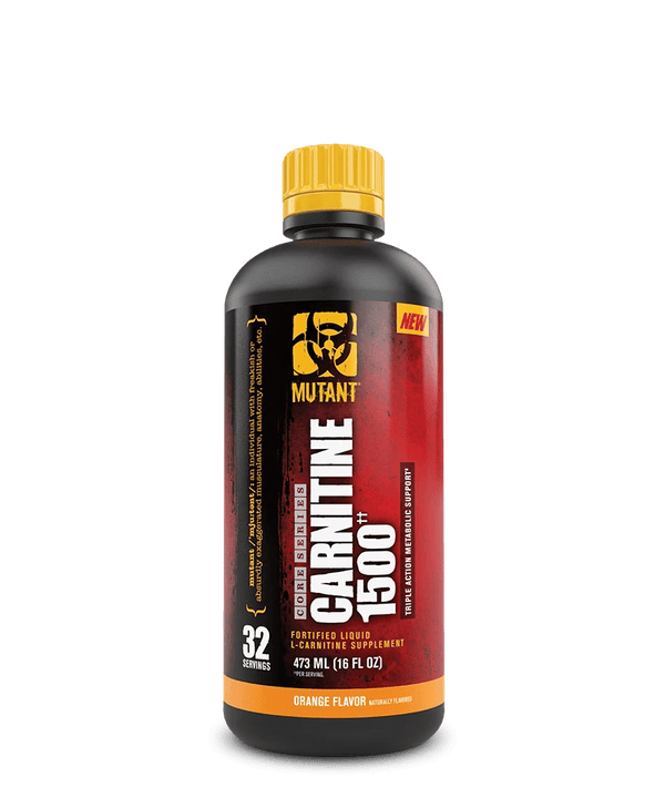 Mutant Carnitine 1500, Orange Flavour, 473 ml