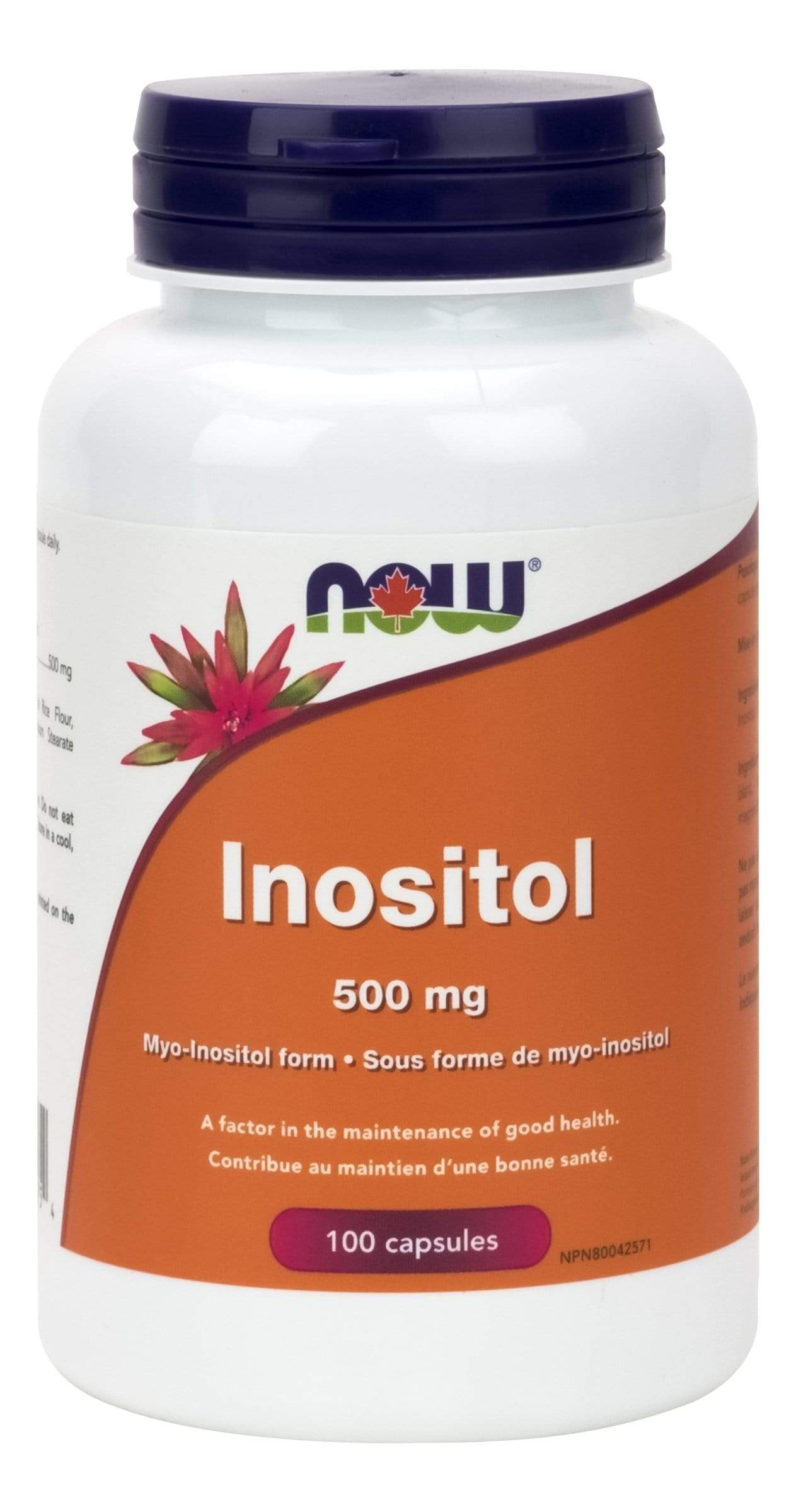 NOW Inositol 500 mg 100 V-Caps
