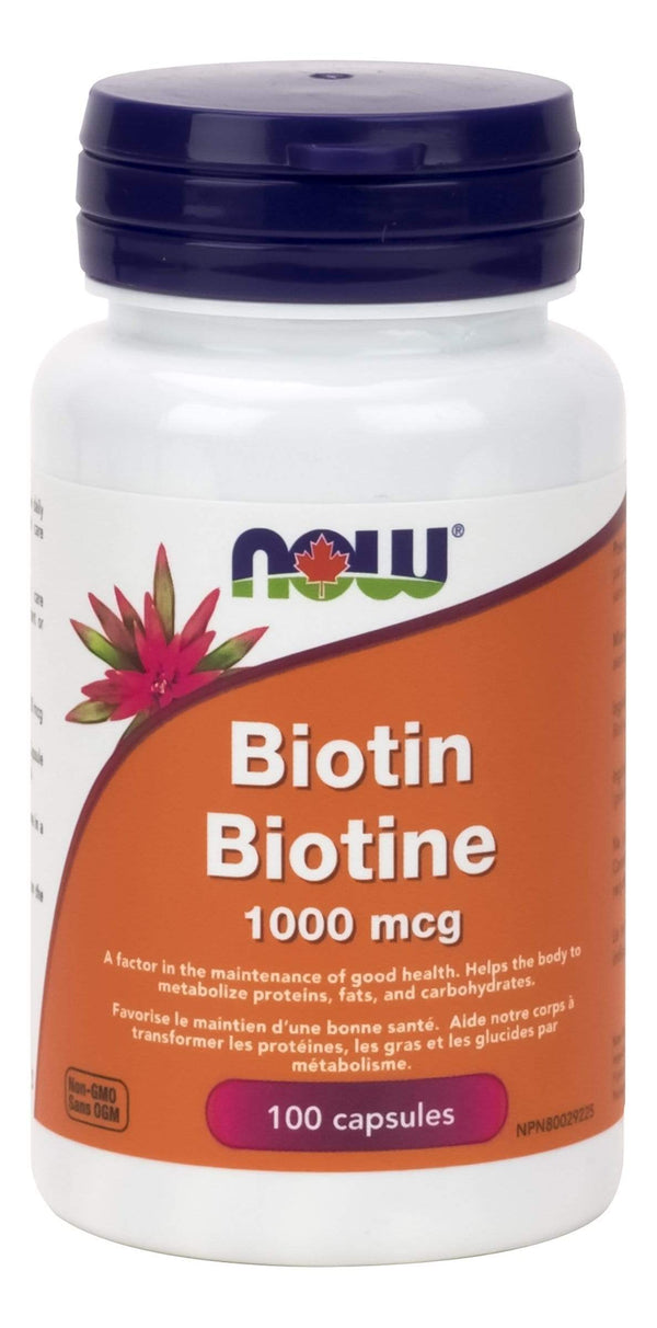 NOW Biotin 1000 mcg 100 V-Caps