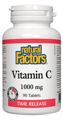 Natural Factors Vitamin C 1000 mg Time Release, 90 Tablets