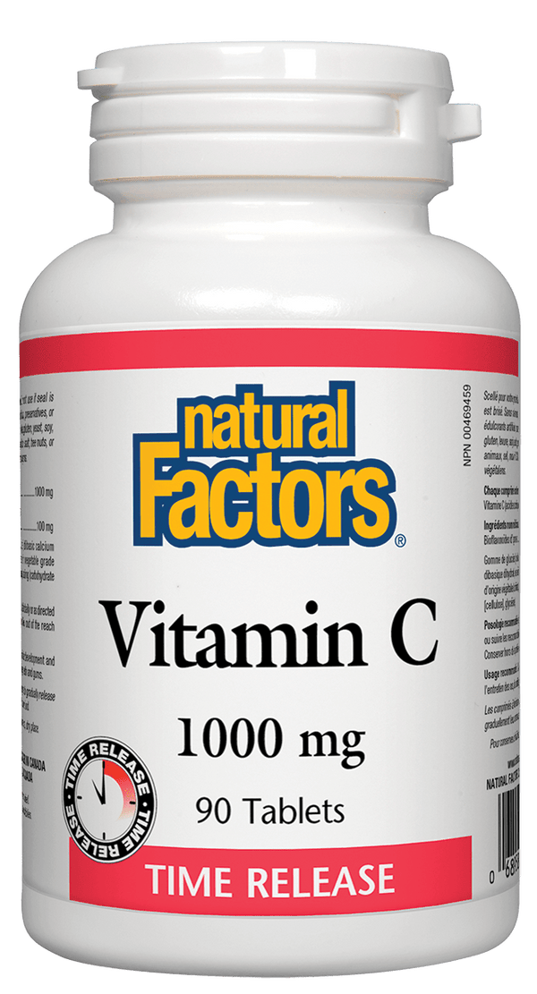 Natural Factors 비타민 C 1000 mg 시간 방출, 90정