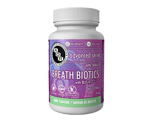 AOR Breath Biotics with BLIS K12