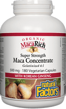 Natural Factors Organic Super Strength Maca