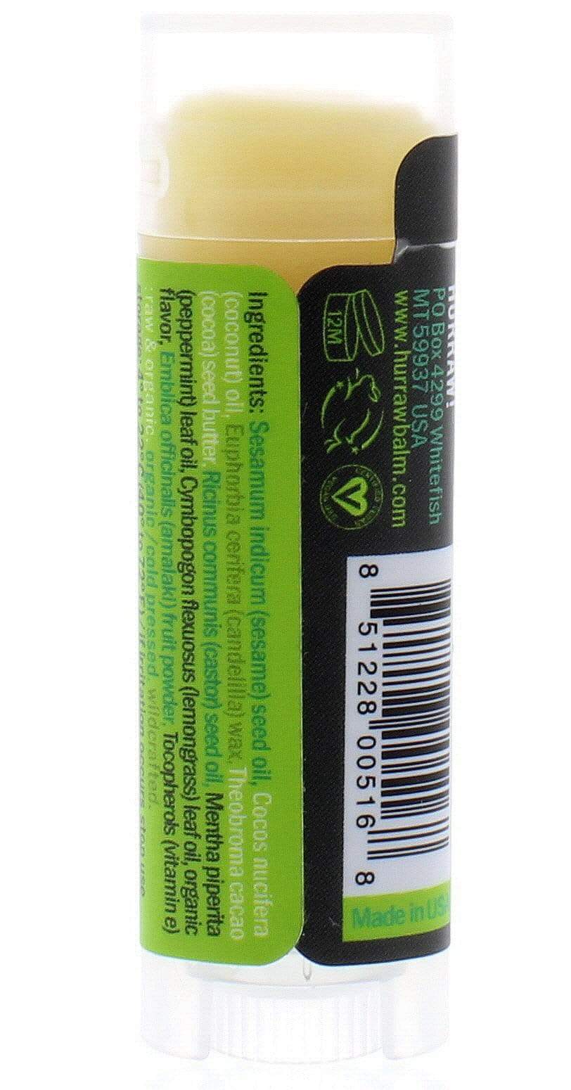 Hurraw! Pitta Coconut Mint Lemongrass Lip Balm