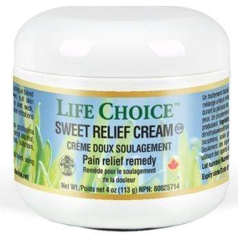 Life Choice Sweet Relief MSM cream with Capsaicin and Eucalyptus oil