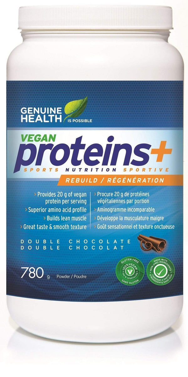 Genuine Health Vegan proteins+ Chocolate 780 g