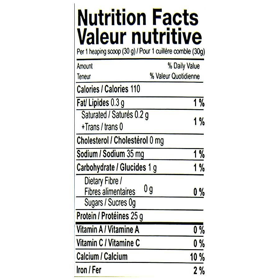 Schinoussa New Zealand Protein 100% Whey Isolate - French Vanilla 910 g (30 Servings)