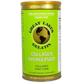 Great Lakes Beef Gelatin Collagen Hydrolysate Joint Care Unflavored