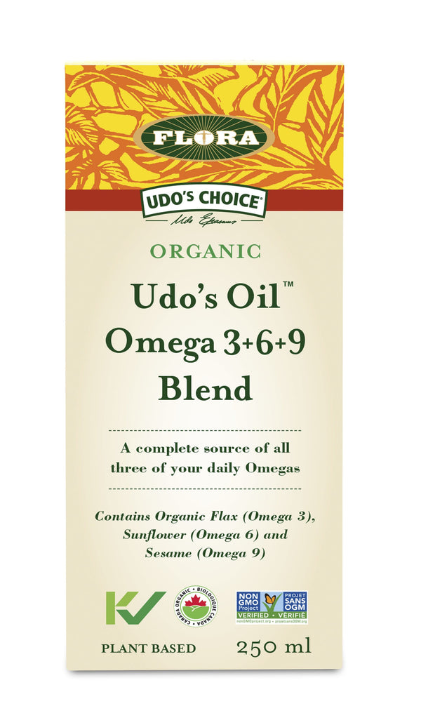 Flora Udo's Choice Organic Udo's Oil Omega 3+6+9 Blend 250 ml