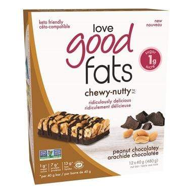Love Good Fats Chewy-Nutty Peanut Chocolatey