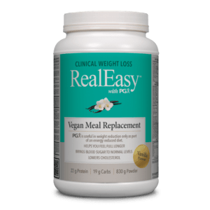 Natural Factors RealEasy With PGX Vegan Meal Replacement Vanilla