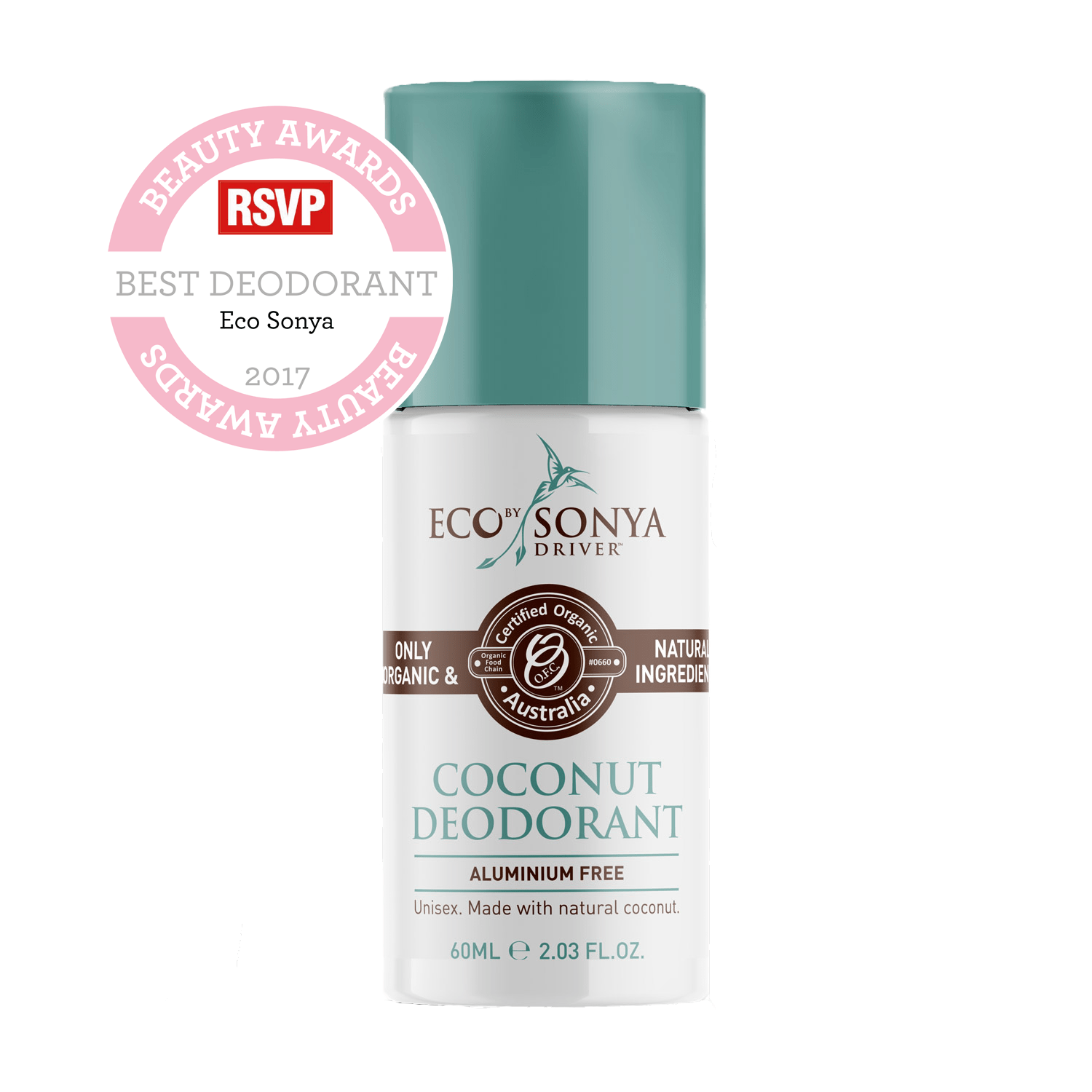 Eco By Sonya Driver Coconut Deodorant 60 ml