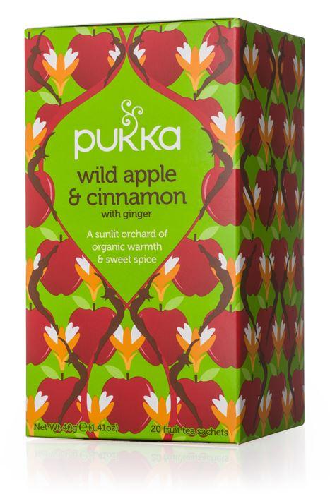 Pukka Wild Apple & Cinnamon with Ginger