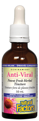 صبغة عشبية منعشة قوية مضادة للفيروسات من ناتشورال فاكتورز 50 مل