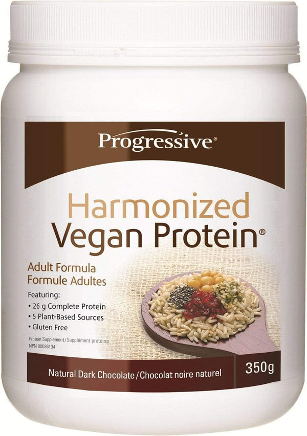 Progressive Harmonized Vegan Protein - Natural Dark Chocolate | Healtha.ca