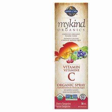 Garden of Life mykind Organics 비타민 C 스프레이 체리 귤