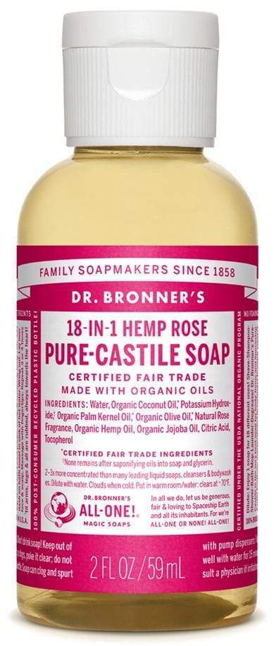Dr. Bronner's Magic Soap Org Rose Oil Castile Soap At Healtha.ca