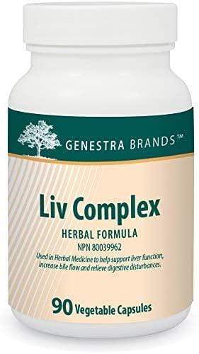 Genestra Liv Complex Herbal Formula 90 Vegetable Capsules