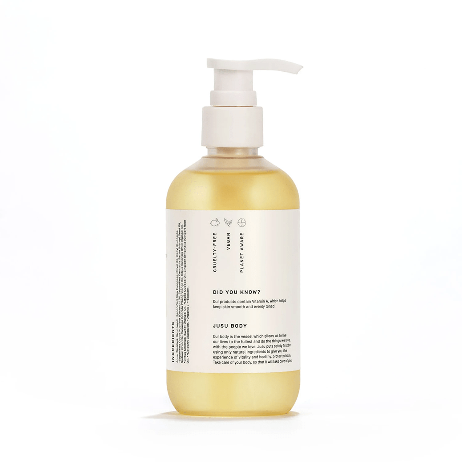 Jusu Plant Based Ginger Citrus Hand Soap