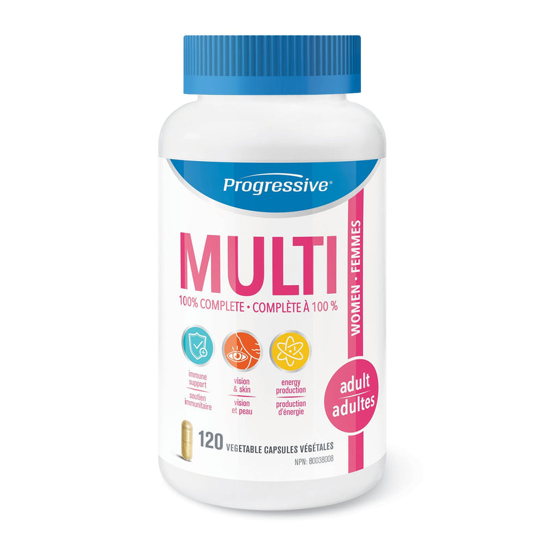 Progressive, MultiVitamins for Adult Women, 120 Capsules