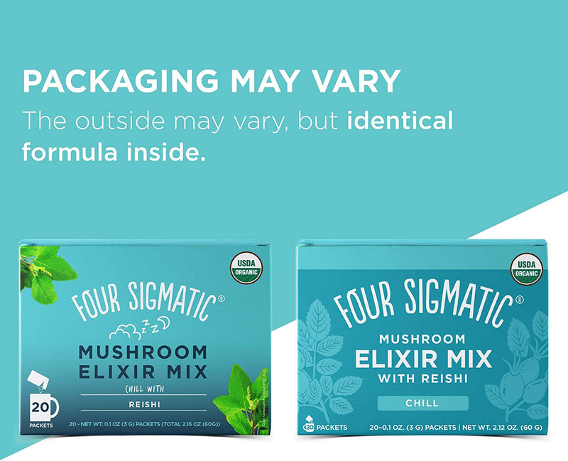 Four Sigmatic Reishi Mushroom Elixir Mix 20 x 3 g Packets