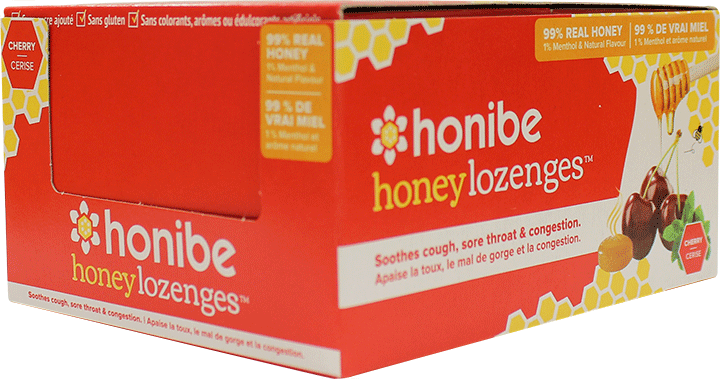 معينات العسل هونيبي مع الكرز
