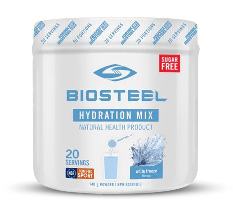 BioSteel, مزيج الترطيب، تجميد أبيض، 140 جرام (20 حصة)