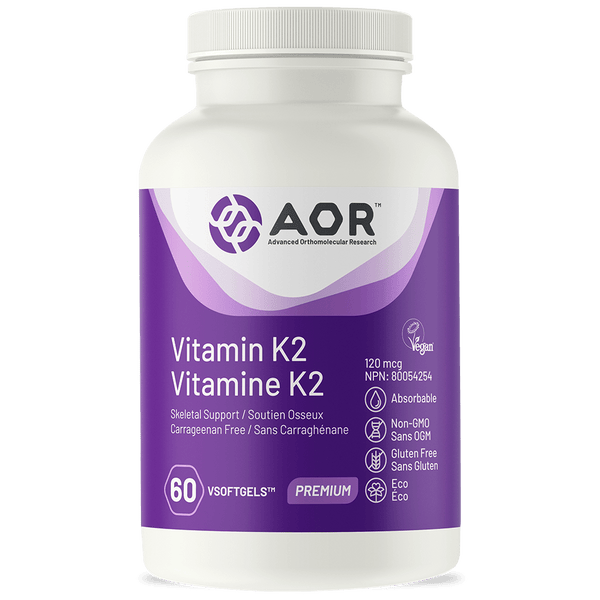 AOR فيتامين K2 60 كبسولة هلامية