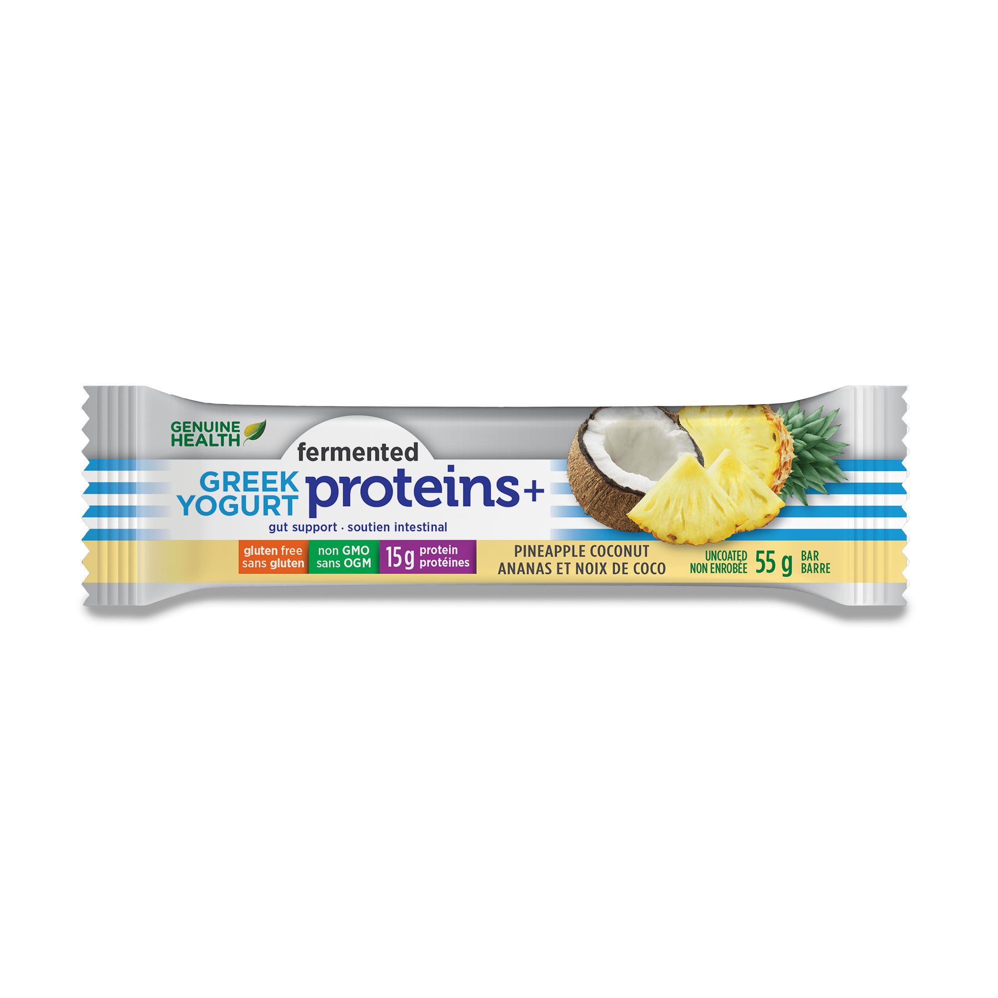 Genuine Health Fermented Greek Yogurt Proteins+ - Pineapple Coconut