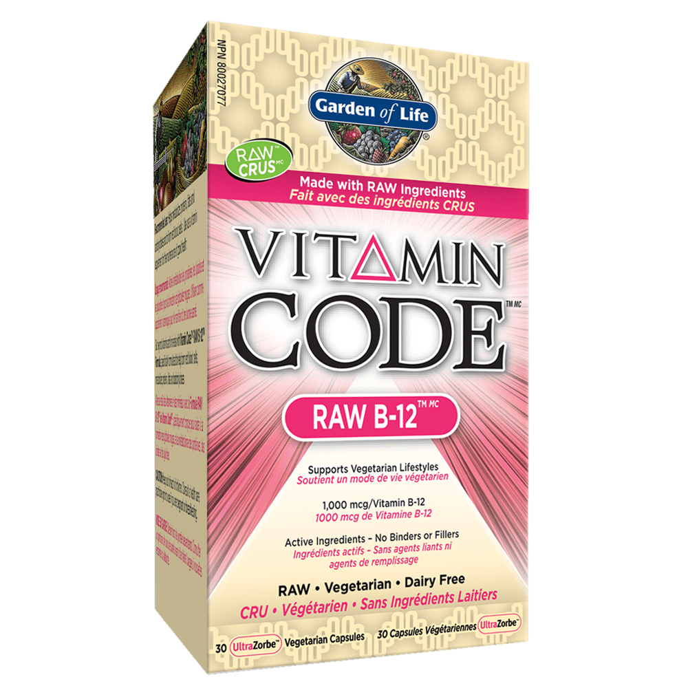 Garden of Life Vitamin Code - RAW B-12 1000 mgc