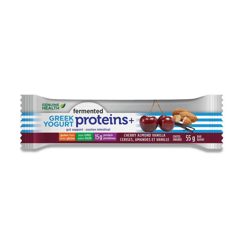 Genuine Health Fermented Greek Yogurt Proteins+ - Cherry Almond Vanilla