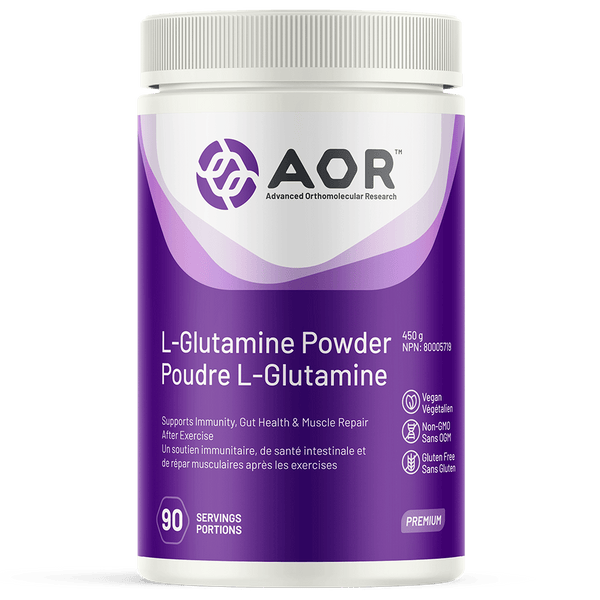 AOR L-Glutamine Powder 450 g