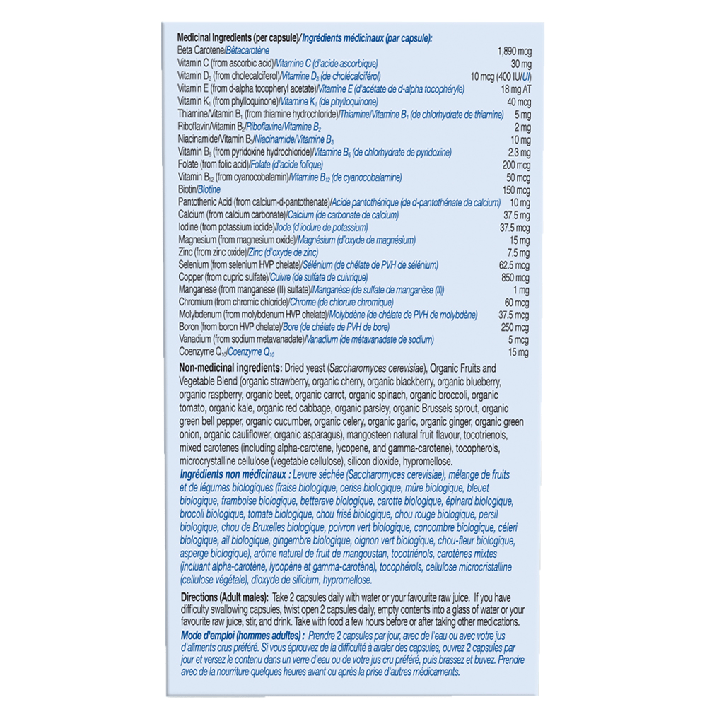 Garden of Life Vitamin Code - Men 50 and Wiser