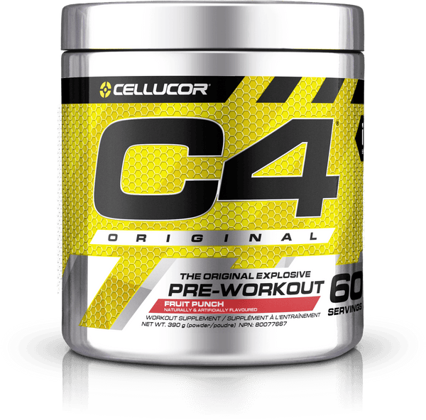 Cellucor C4 Original Pre-Workout Fruit Punch (60 Servings)