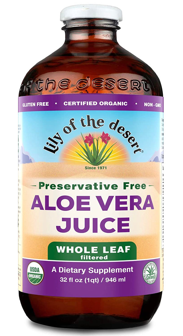 Lily of the Desert, Aloe Vera Juice, Whole Leaf, 946mL (32 fl oz)