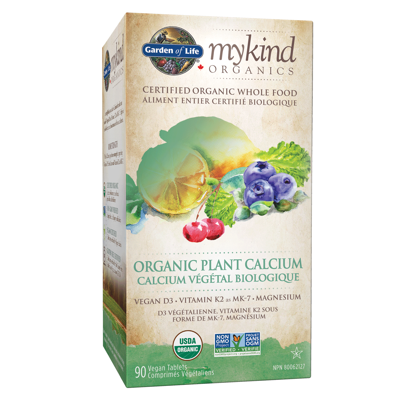 Garden of Life mykind Organics Plant Calcium