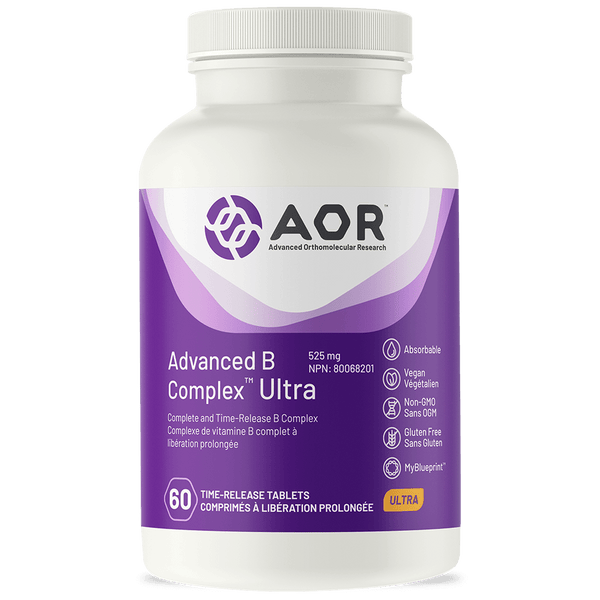 AOR Advanced B Complex Ultra 60 Time-Released Tablets