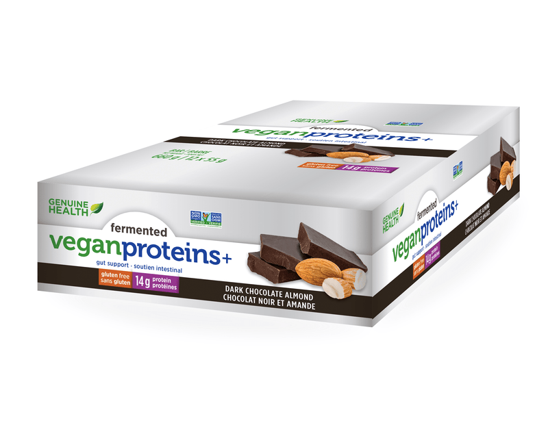 Genuine Health Fermented vegan proteins + Dark Chocolate Almond