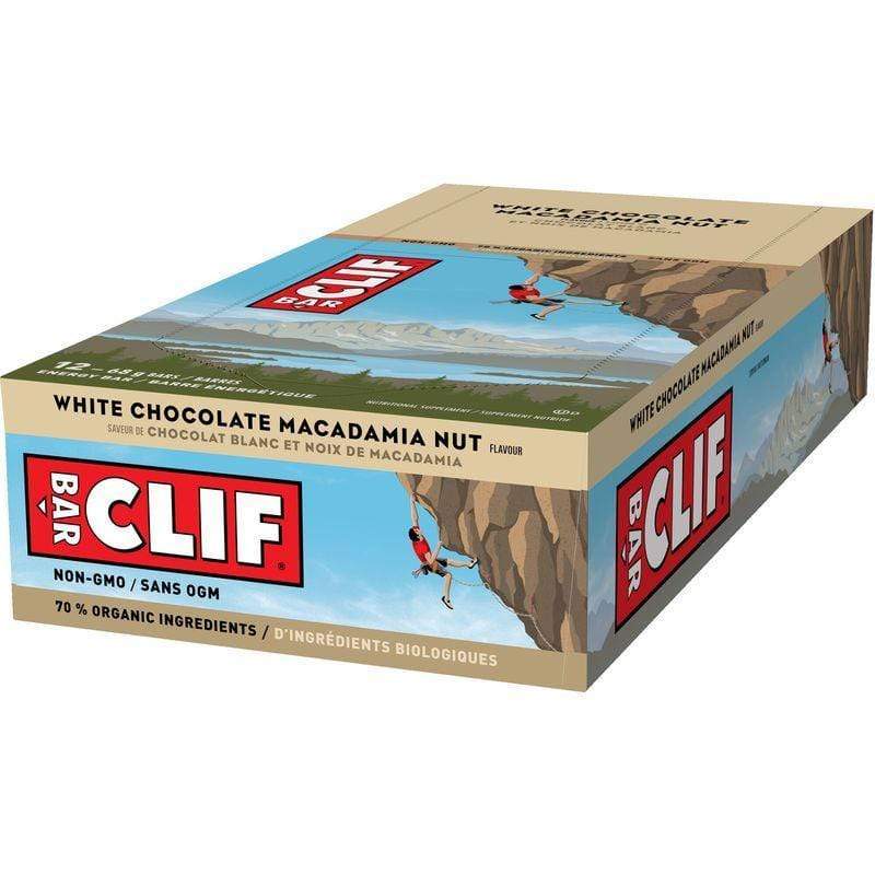 CLIF بار الشوكولاتة البيضاء جوز المكاديميا 